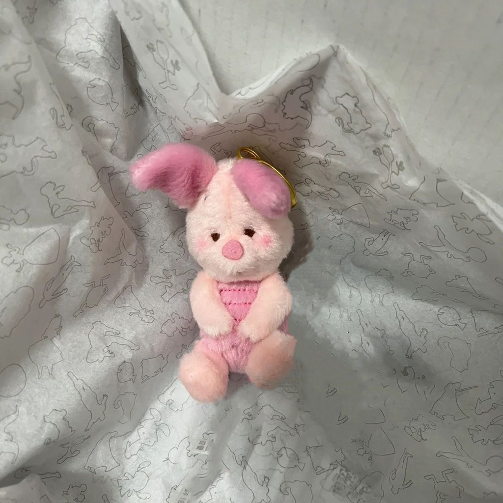 Móc Khóa Gấu Pooh Nhồi Bông Dễ Thương