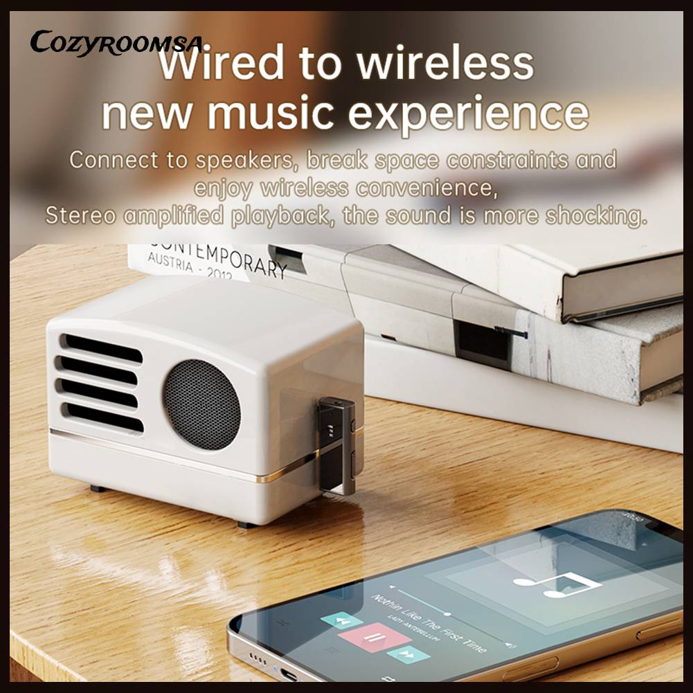 Bộ Nhận Tín Hiệu Âm Thanh Bluetooth 5.1 Hỗ Trợ Thẻ TF