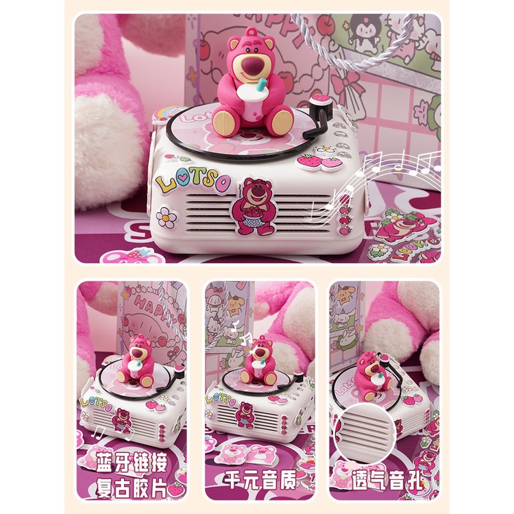 Loa Bluetooth Không Dây Mini Hình Kuromi Dễ Thương