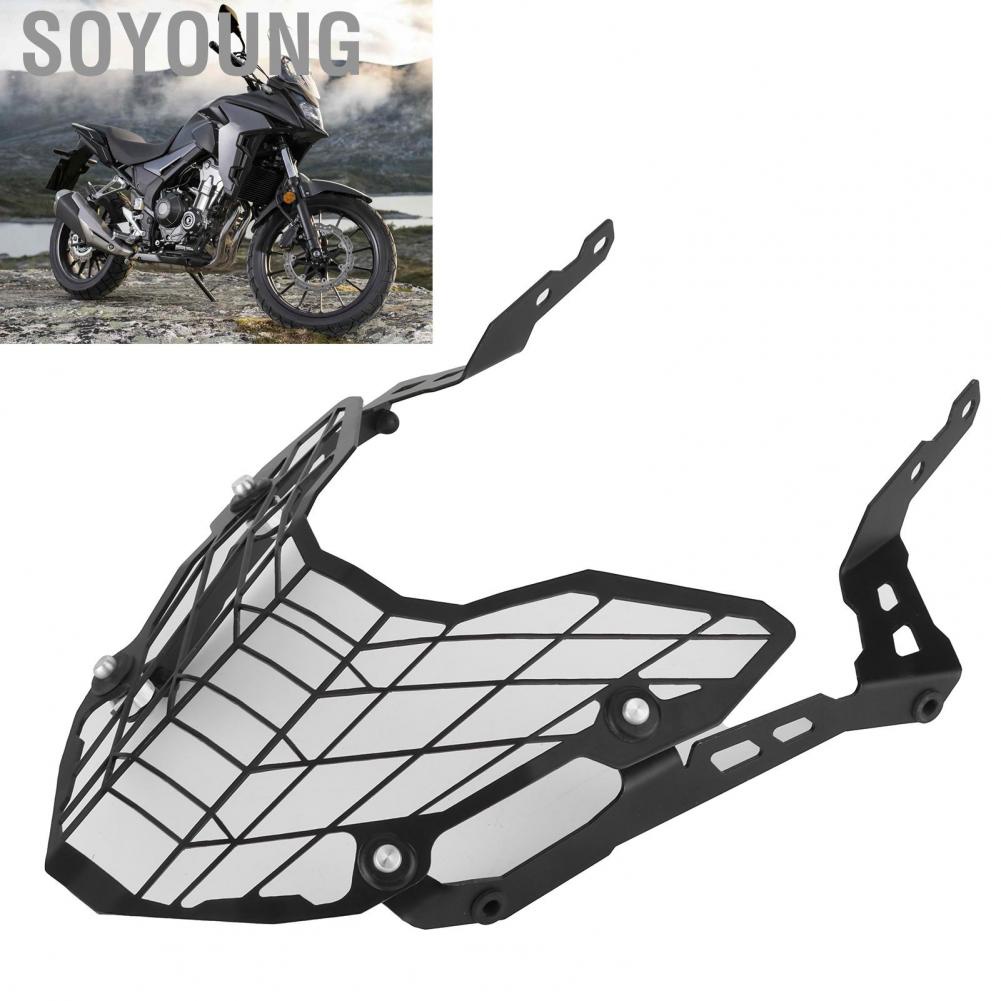 Soyoung Motorcycle Headlight Grill Guard Protector Cover Fit for HONDA CB500X 2019-2020