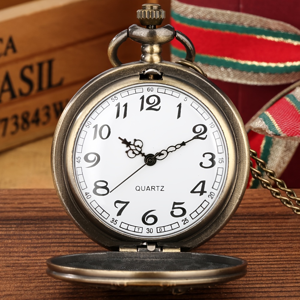 Đồng Hồ Quả Quýt Bằng Đồng Phong Cách Cao Bồi Vintage