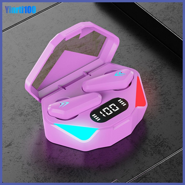 1 Cặp Tai Nghe Chụp Tai X15S TWS Bluetooth 5.0 Không Dây Hiệu Quả Thấp Màn Hình Cảm Ứng Kỹ Thuật Số