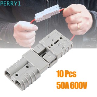 Bộ 10 Đầu Nối Dây Điện AC / DC Bằng Đồng Cứng Nhanh Cho Anderson 10 Cái