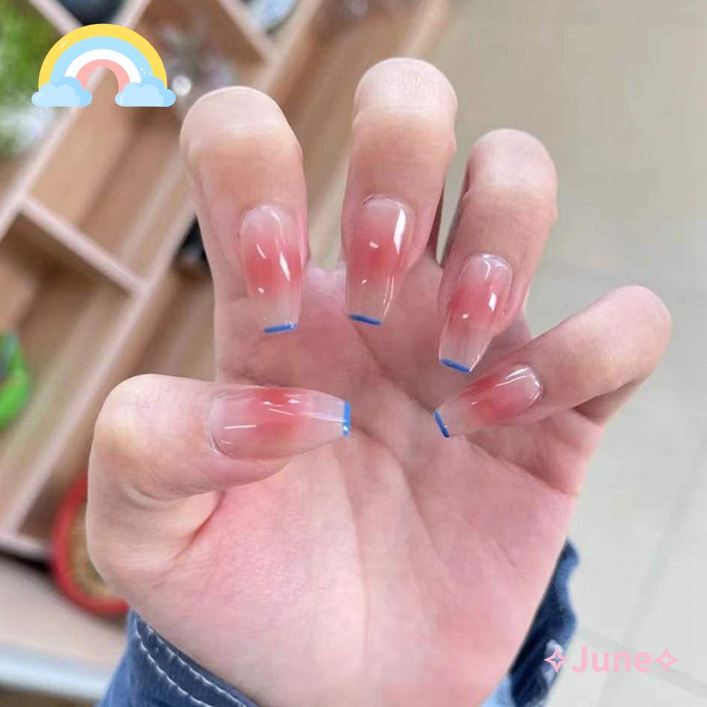 Bộ 24 Móng Tay Giả Ballerina Che Phủ Toàn Diện