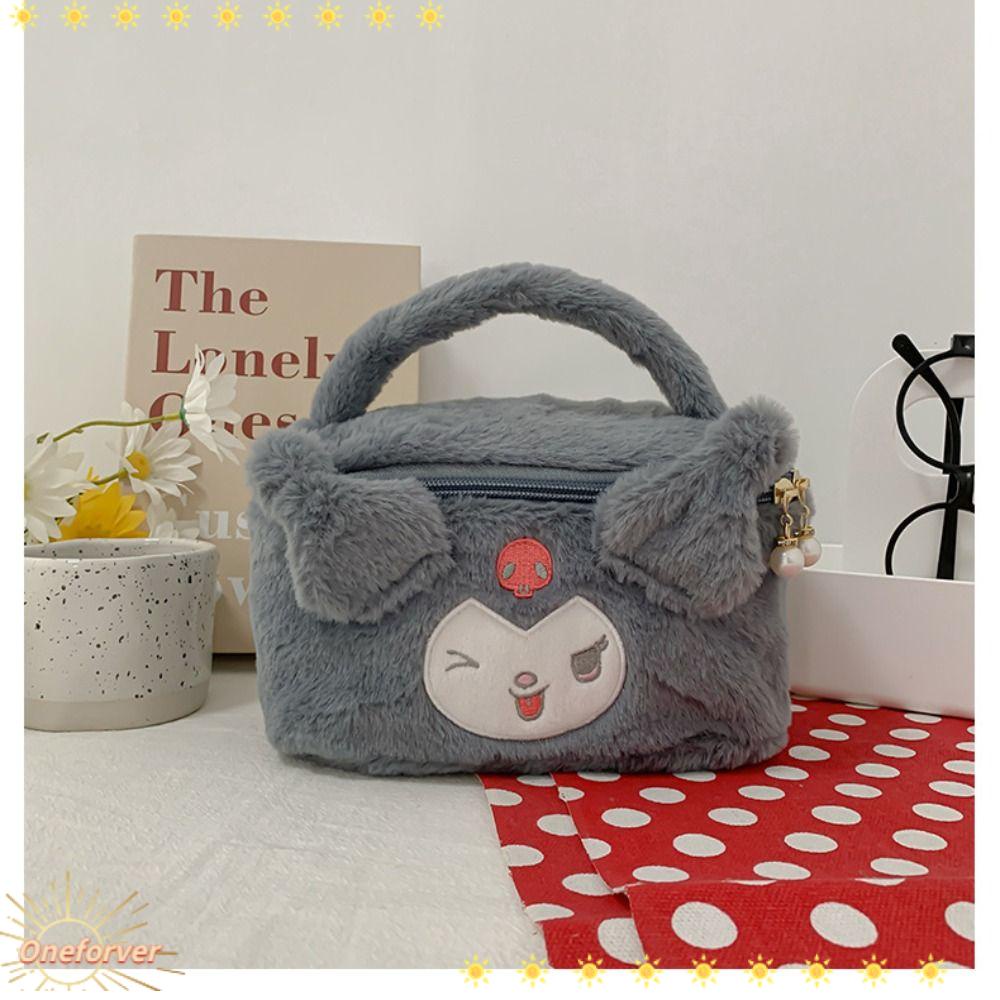 Túi Đựng Mỹ Phẩm Di Động Họa Tiết Hoạt Hình Dễ Thương