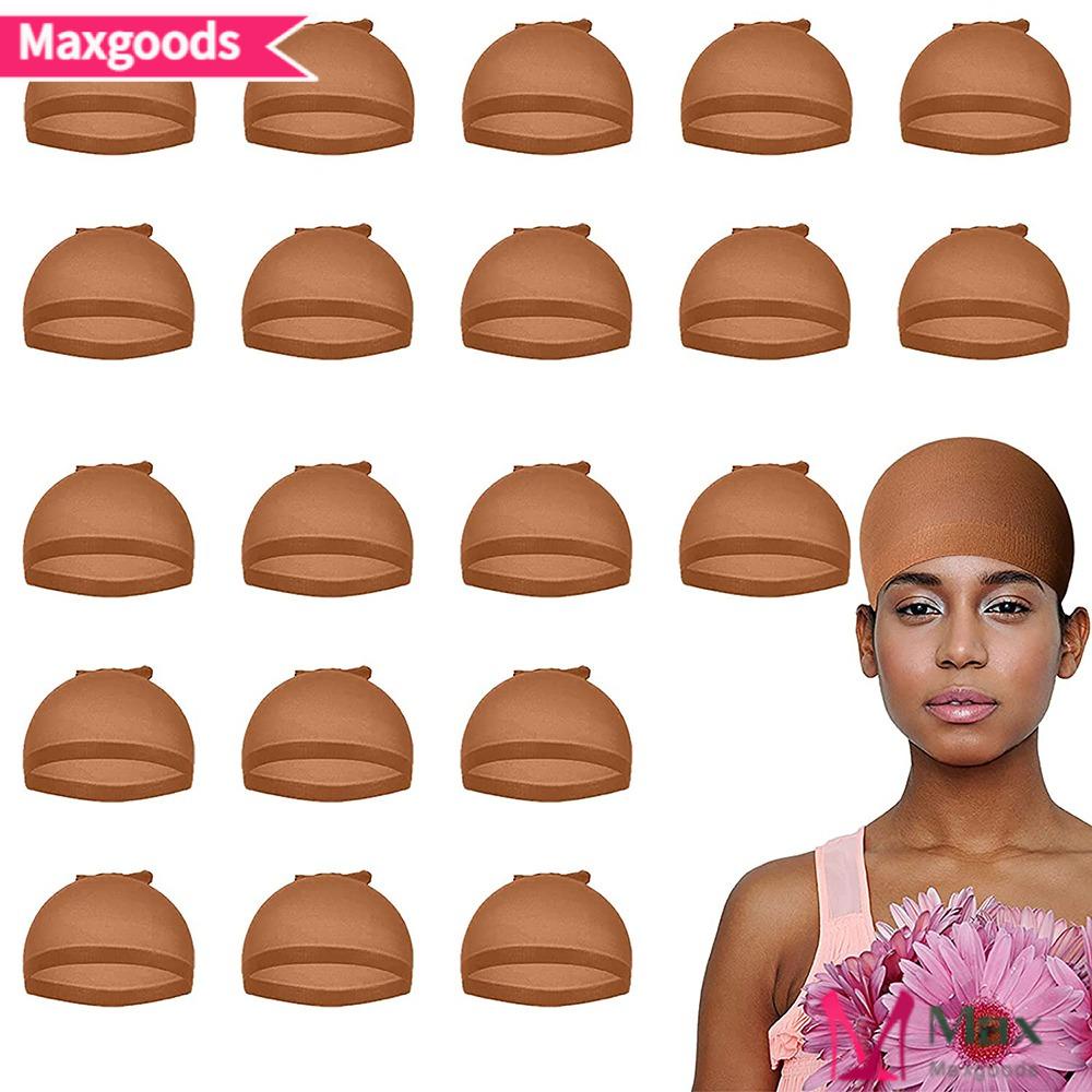 Bộ 20 Mũ Đội Tóc Giả Bằng Nylon Co Giãn Dành Cho Nữ Dự Tiệc