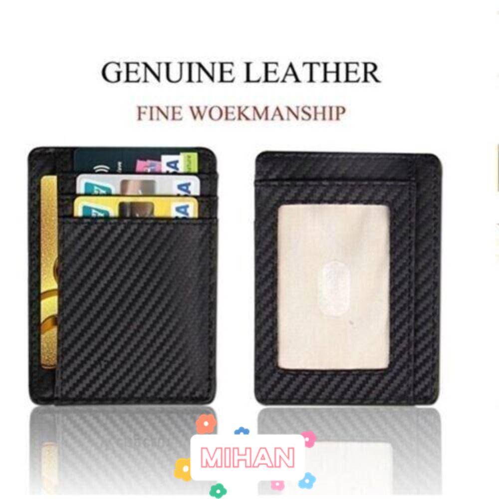 Ví Đựng Thẻ Bằng Sợi Carbon Phong Cách Doanh Nhân MIHAN1 RFID