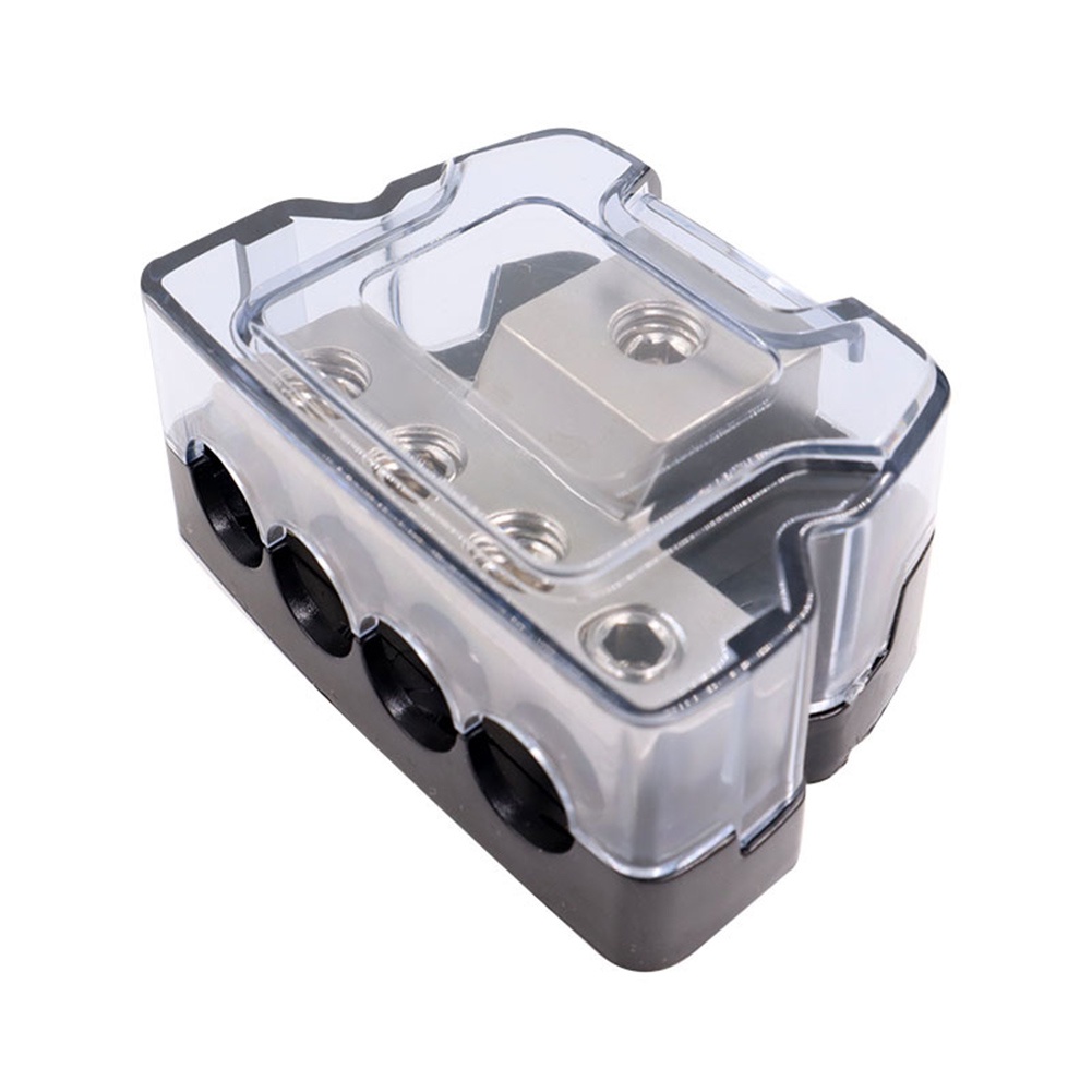 Khối Phân Phối Nguồn Điện 1 Đầu Vào 4 Đầu Ra Bằng Hợp Kim Dễ Sử