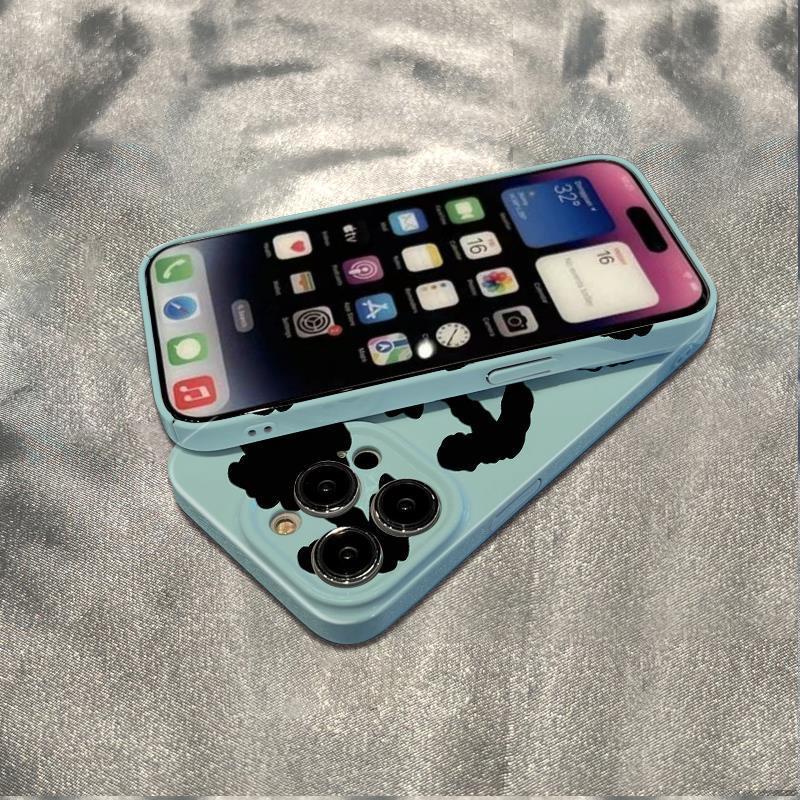 Ốp Điện Thoại Chống Sốc In Hình Hoa Tulip Màu Xanh Dương Cho Iphone 1211Plus 786In 1314promax 1T3Z