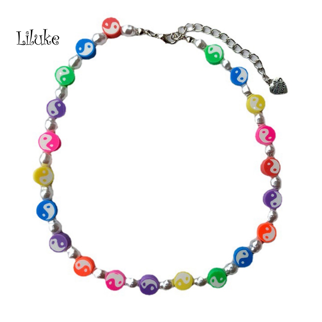 Vòng cổ Hợp Kim Trang Trí Ngọc Trai Giả Xinh Xắn Cho Nữ