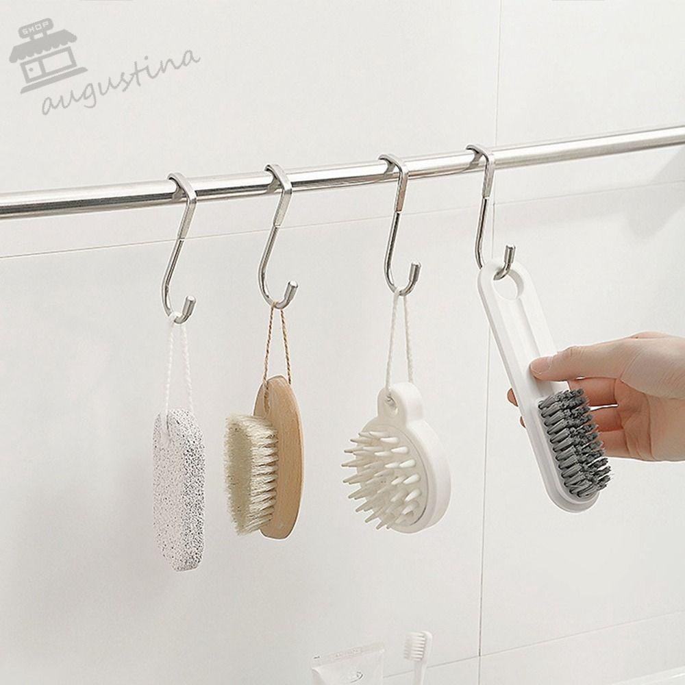 1 Móc Treo Đồ Hình Chữ S Gắn Tường Không Cần Đục Lỗ