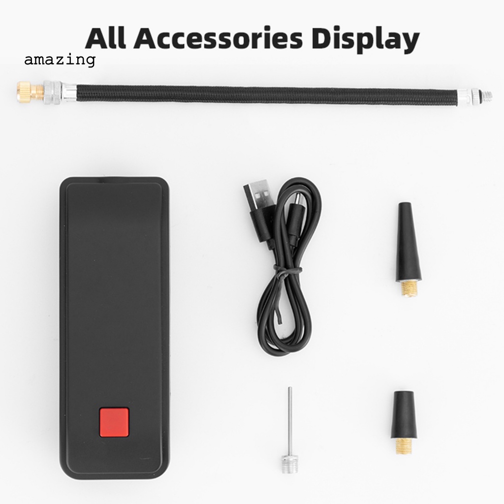 Bơm Xe Đạp Điện USB Bằng ABS Chống Trầy Xước Tiện Dụng