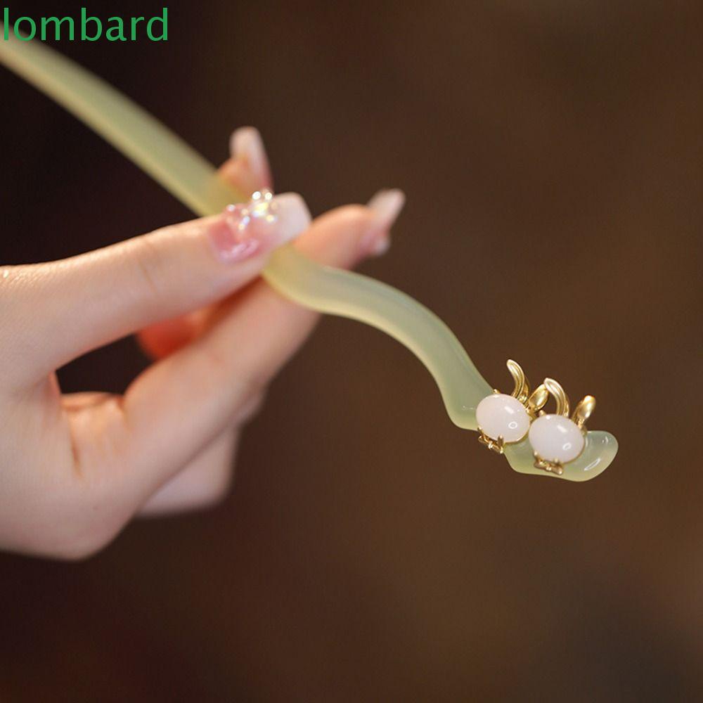 Trâm Cài Tóc Bằng Gỗ Phối Tua Rua Phong Cách Trung Hoa Cổ Điển