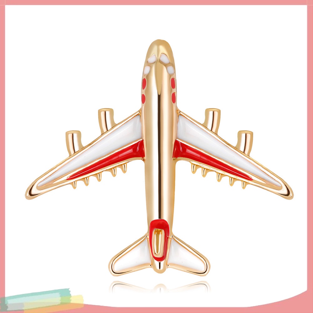 Trâm Cài Áo Hình Máy Bay Phong Cách Âu Mỹ