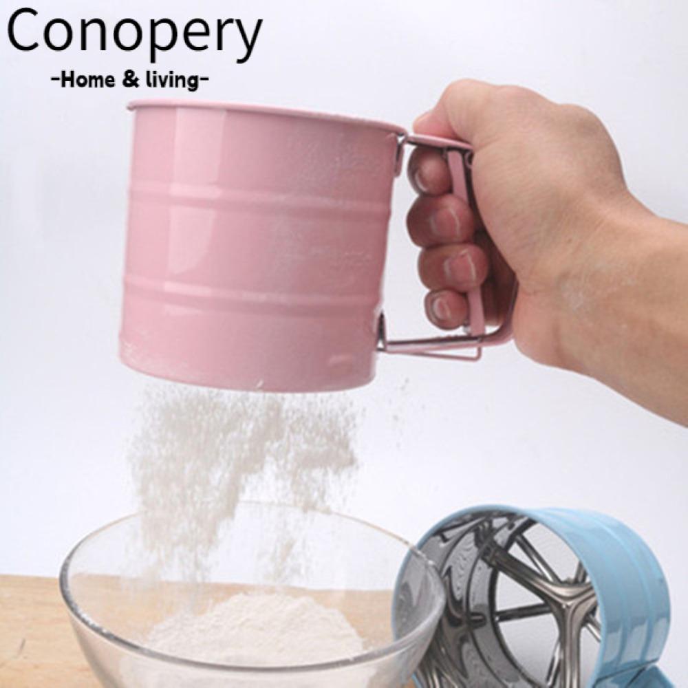 Conopery cụ rây bột  cầm tay bằng thép không gỉ tiện dụng