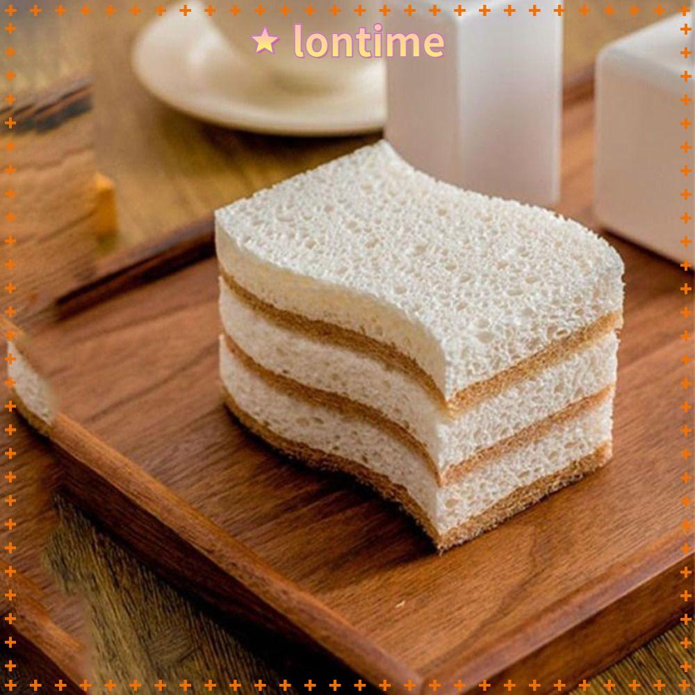 LONTIME Set 4 Miếng Bọt Biển Lau Chùi Nhà Bếp Hình Chữ S