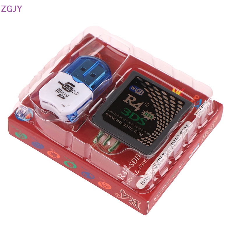 Thẻ Cách Mạng ZGJY R4I-SDHC 3DS RTS Cho DSi For 3DSLL / N3DS / NDSi XL / NDSi / NDSL / NDS Mới