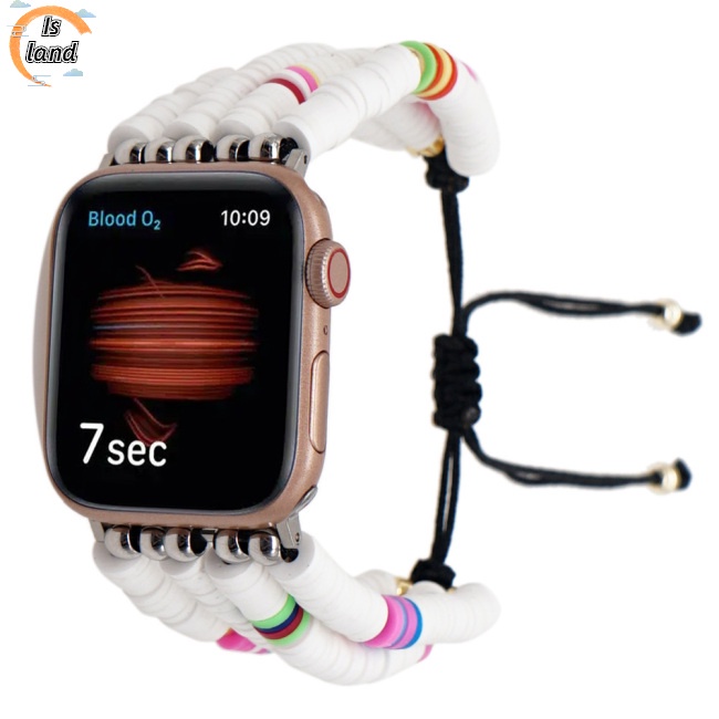 Dây Đeo Mềm Phong Cách Boho Thay Thế Cho Đồng Hồ iWatch 42-44mm
