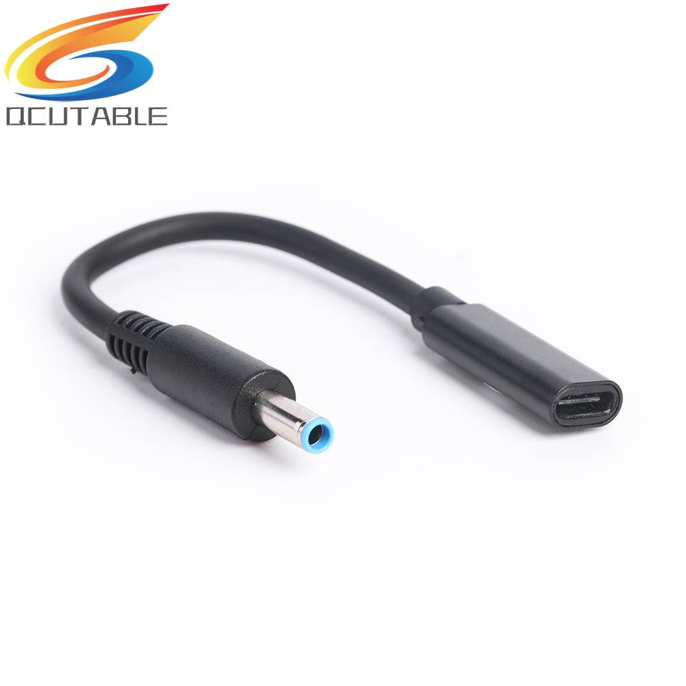 Đầu Nối Chuyển Đổi USB Type C Sang 4.5x3.0mm DC Cho Laptop HP