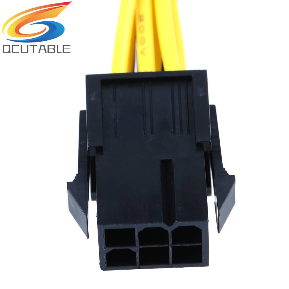 Cáp Chia Cổng 6Pin Sang 8 (6 + 2) Cho Card Đồ Họa