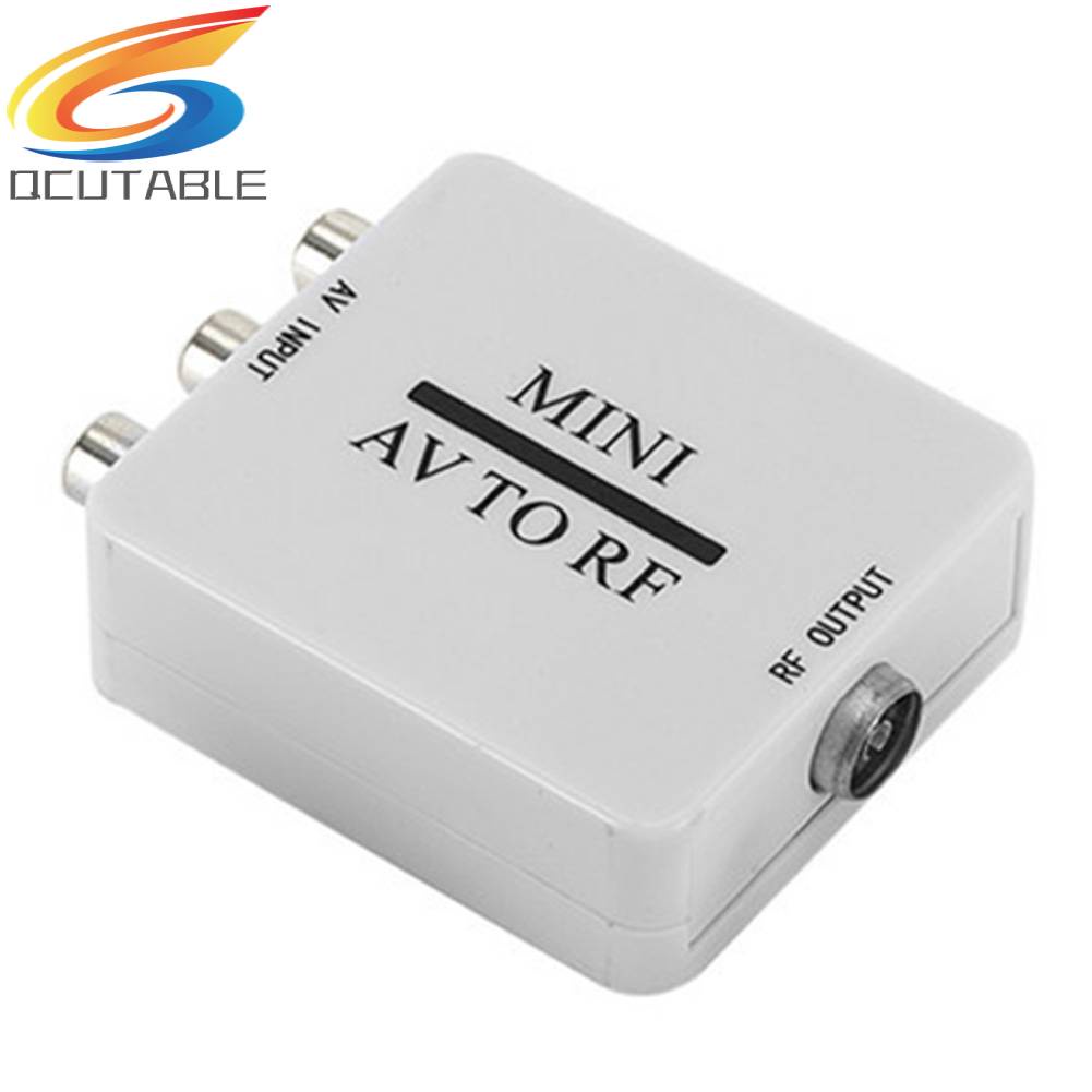 Bộ ChuyểN ĐổI Mini RCA AV CVSB Sang RF Hỗ Trợ RF 67.25 / 61.25MHz