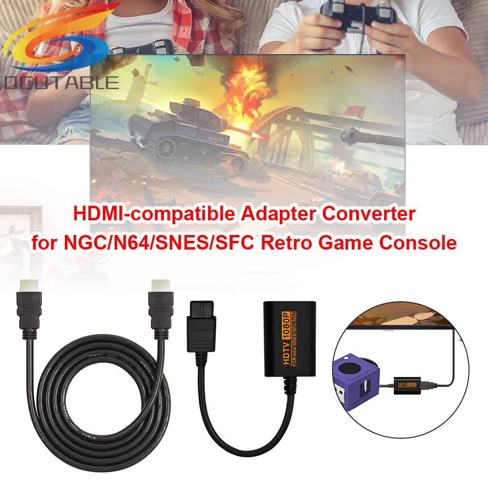 Bộ ChuyểN ĐổI HDMI-C / N64 / SNES / SFC Retro Cho MáY Chơi Game