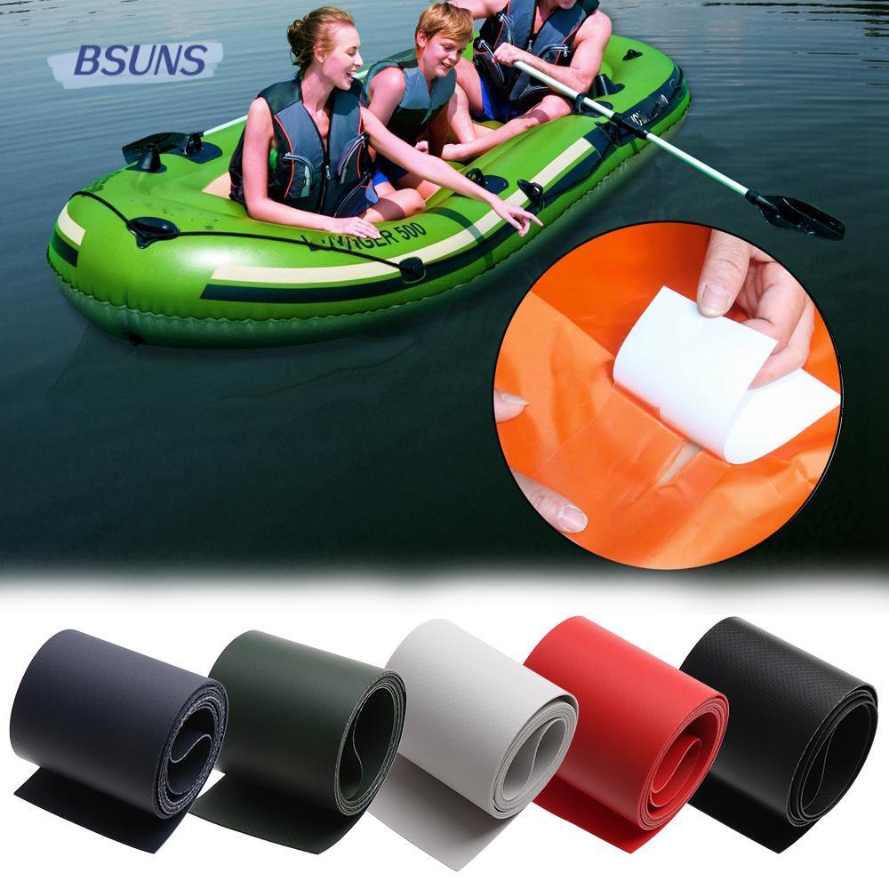 BSUNS 1 Cuộn Miếng Vá Thuyền Kayak Bơm Hơi Bằng PVC Chống Nước