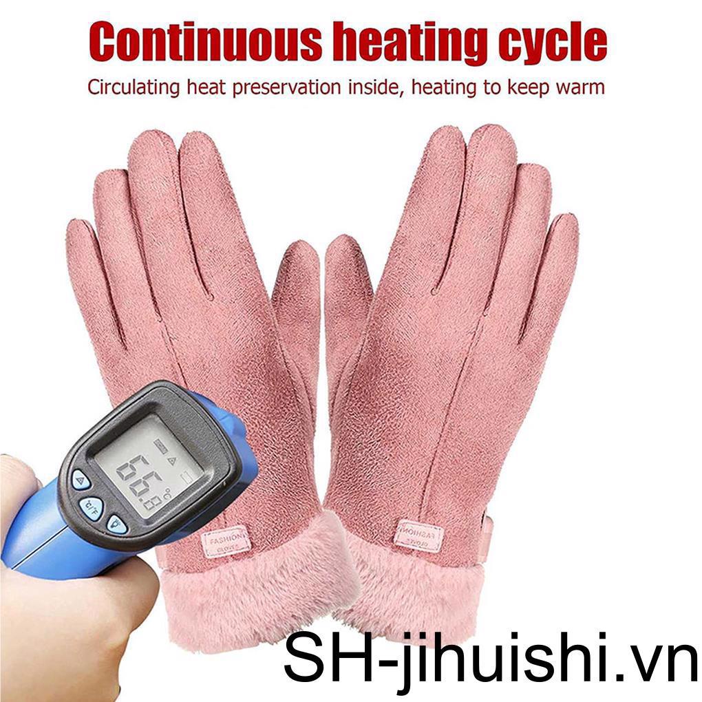 Găng Tay Giữ Ấm Thời Trang Tiện Lợi Cho Nữ