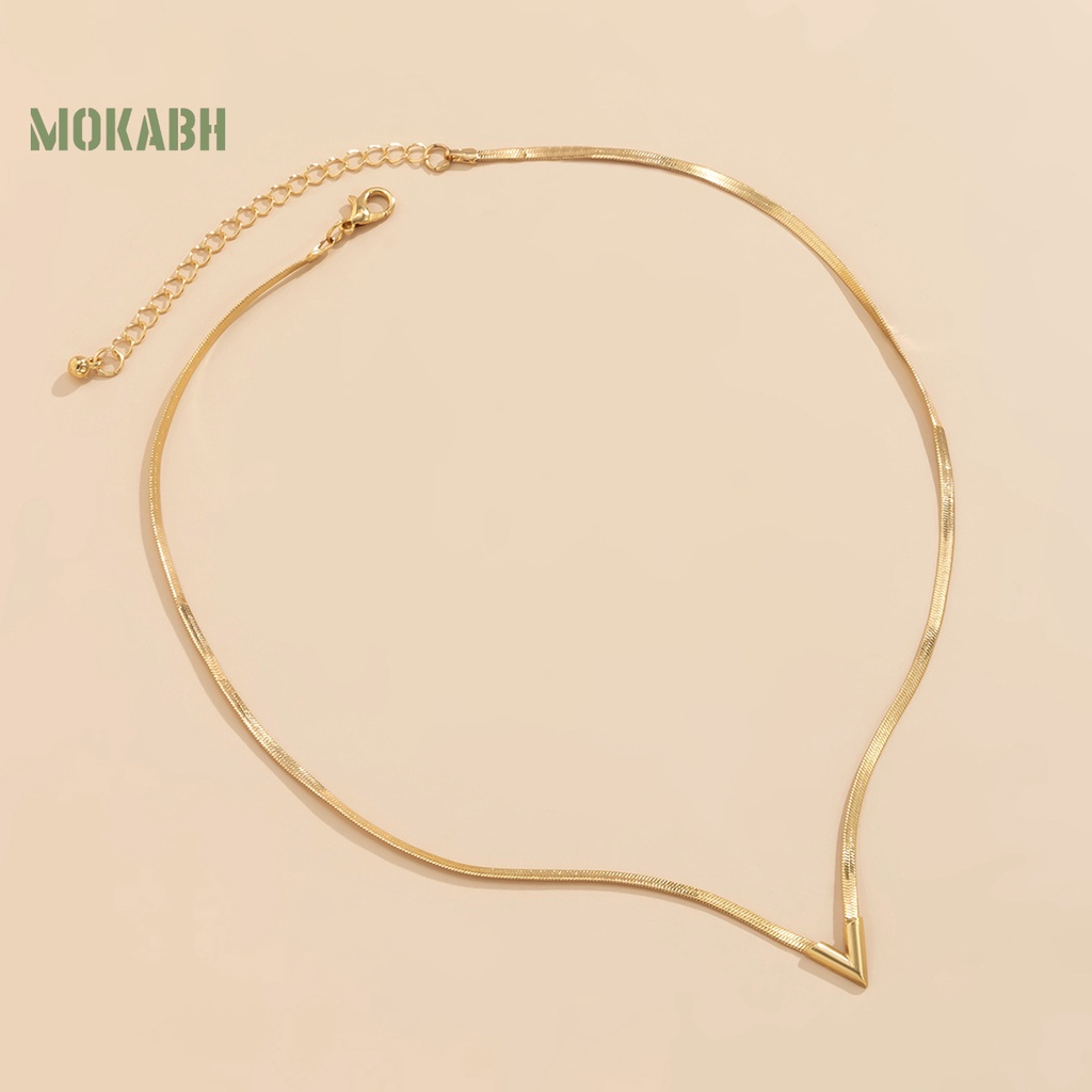 [Mok Abh] Vòng Cổ Nam Nối Dài Điều Chỉnh Được Hình Chữ V