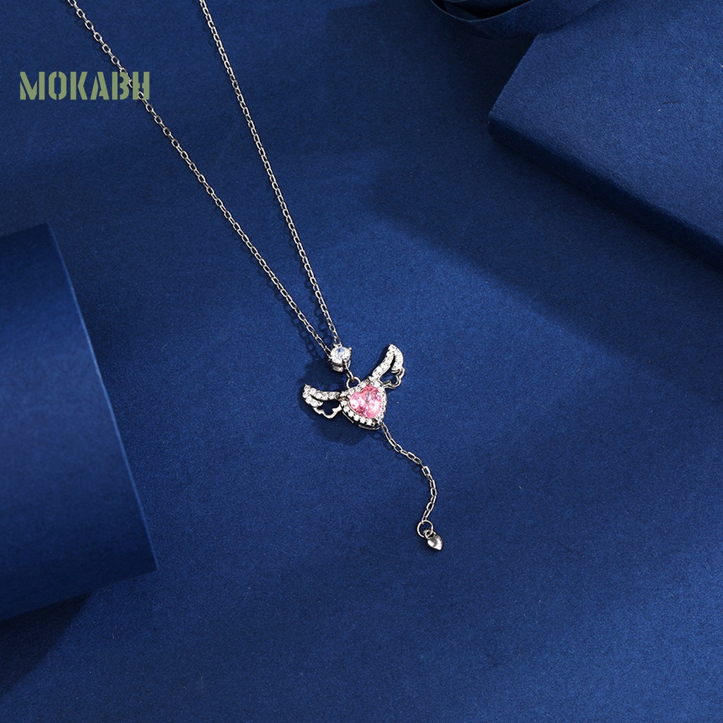 Vòng cổ Hình Trái Tim Đính Đá Thời Trang Dành Cho Nữ