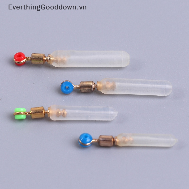 Everthinggooddown 10 Phao Nổi Câu Cá Bằng Silicon Đầu Đồng Chống Thắt Nút vn