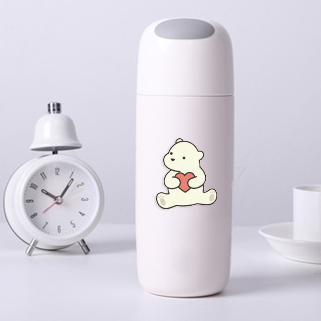 Set 50 Miếng Dán PVC Chống Nước Họa Tiết Hoạt Hình Graffiti Trang Trí Ván Trượt / Guitar / Hành Lý