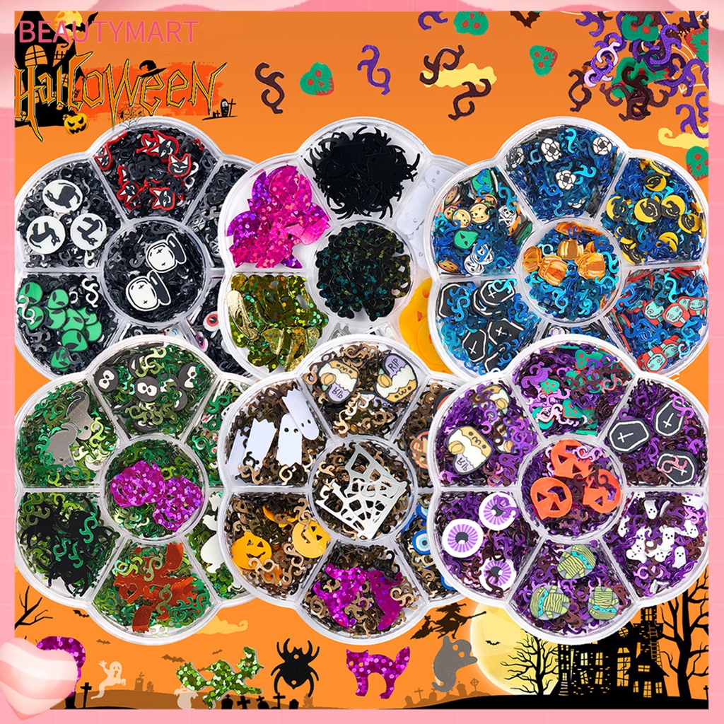 1 Hộp Kim Tuyến Lấp Lánh Nhiều Màu Sắc Trang Trí Móng Tay Nghệ Thuật DIY