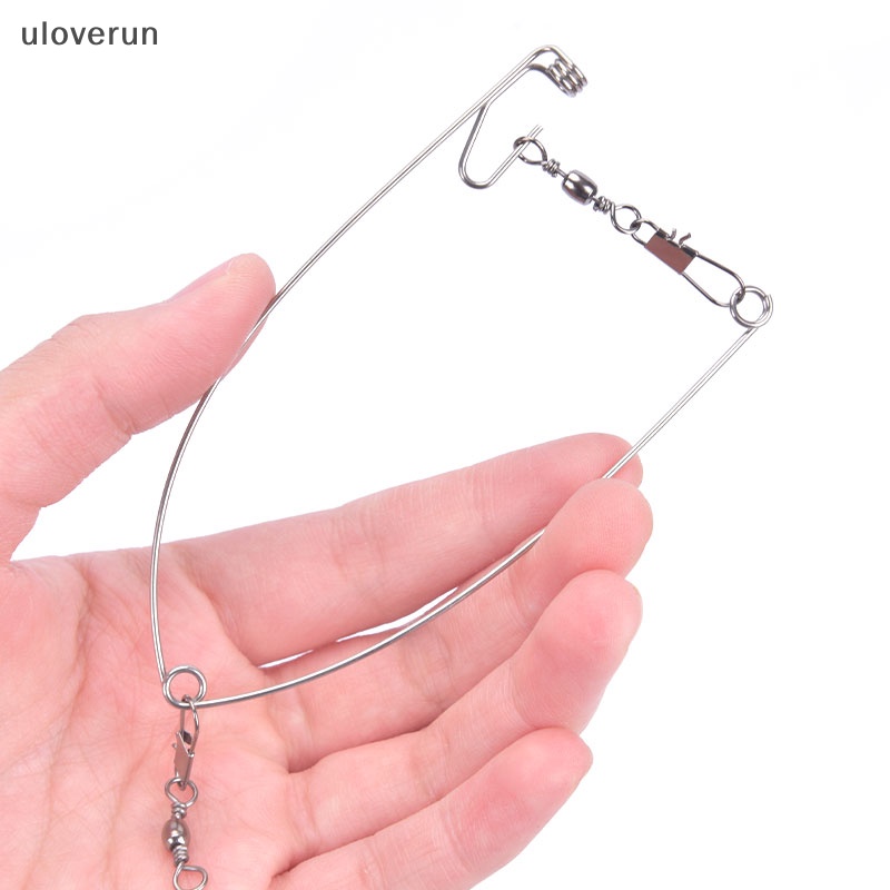 Set 5 Móc Lò Xo Câu Cá Tự Động Bằng Inox Chuyên Dụng