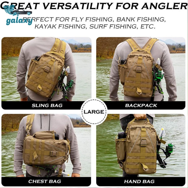 Galaxy Ba Lô Thể Thao Đa Năng Chống Thấm Nước Thoáng Khí Thiết Kế Tiện Dụng Cho Nam Và Nữ