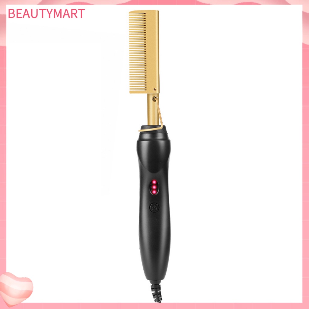 Lược Điện Chải Thẳng Tóc Ba Bánh Răng Tự Động Tắt Bảo Vệ Môi Trường