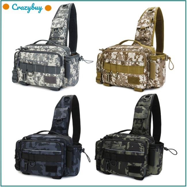 Cr Túi Đựng Dụng Cụ Câu Cá Đa Năng Sức Chứa Lớn Tiện Dụng