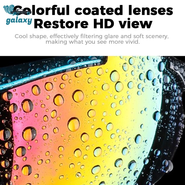 Galaxy 1 Cặp Kính Râm Chống Tia uv 400 Cho Nam Nữ