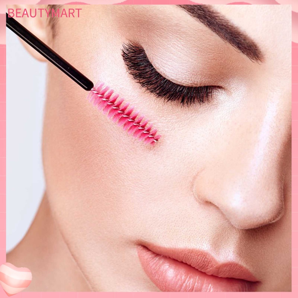 Túi 50 Cọ Chải Lông Mi / Lông Mày Bằng Nhựa Sử Dụng Một Lần