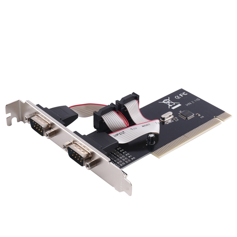 Card Mở Rộng PCI-E Sang R232 PCIE 2 Cổng RS232 Chuyên Dụng Cho Máy Tính Bàn