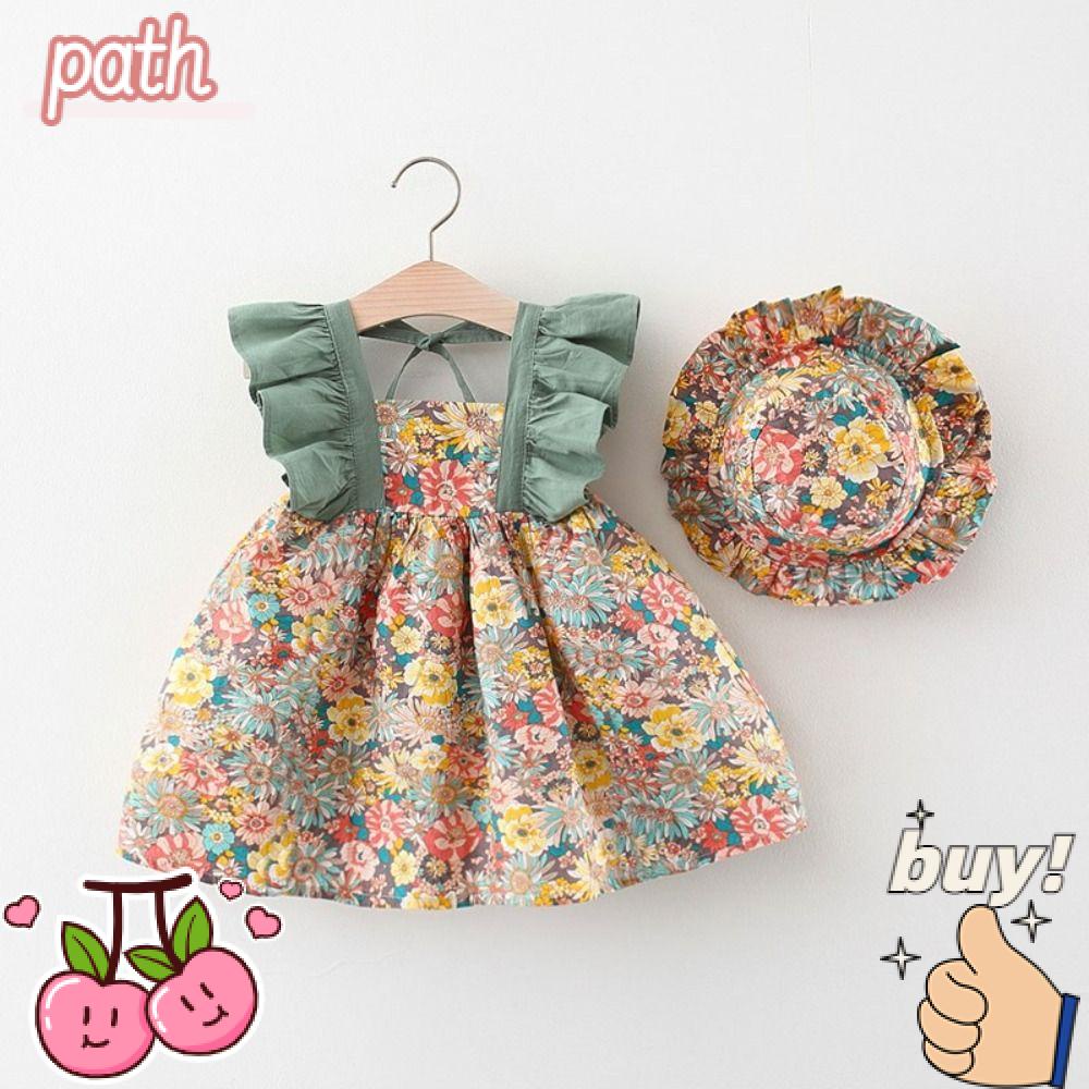 PATH Đầm Công Chúa Sát Nách Đi Biển Cho Bé Gái