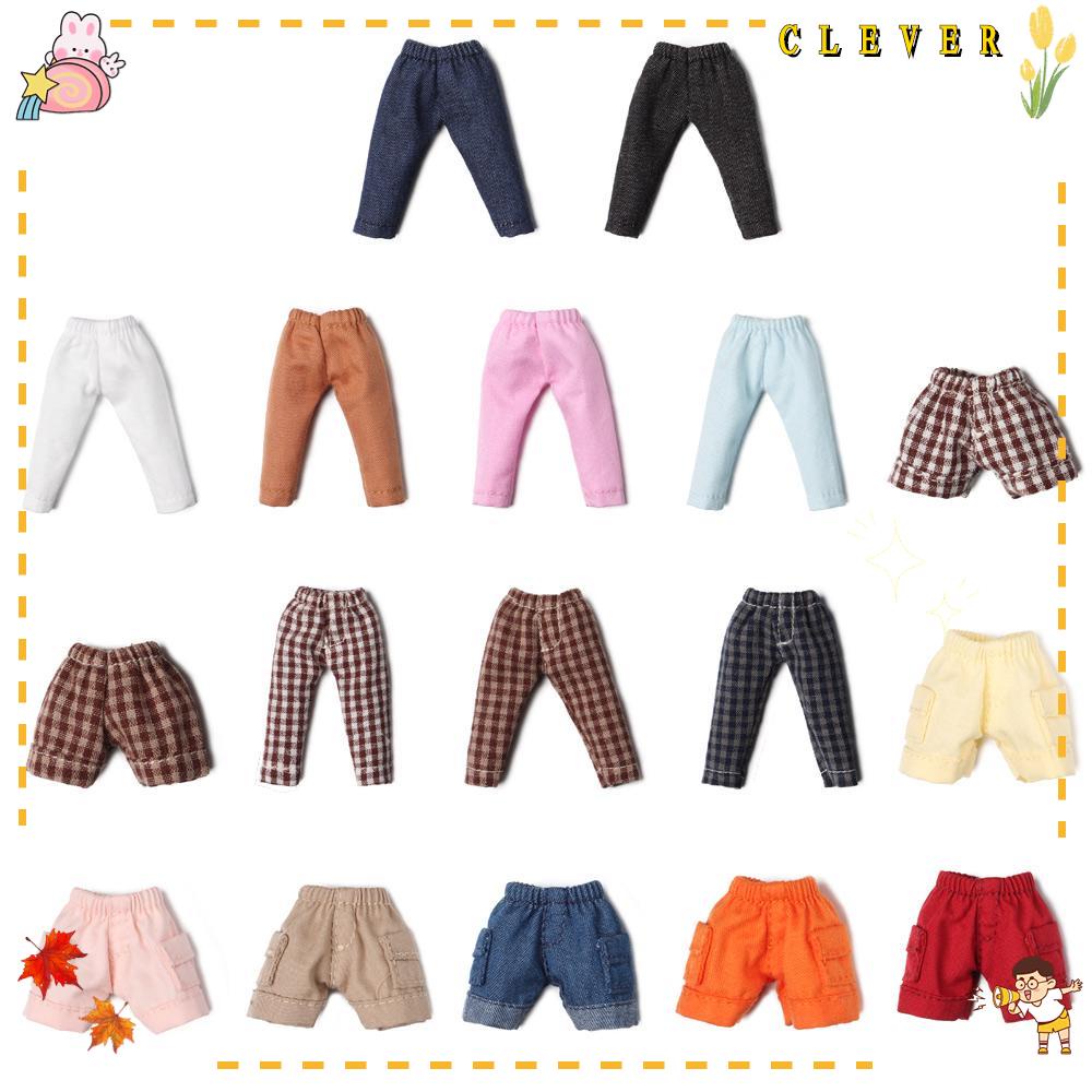 CLEVER Áo Hoodies Làm Thủ Công Cho Búp Bê BJD 1 / 11 1 / 12 12~16cm