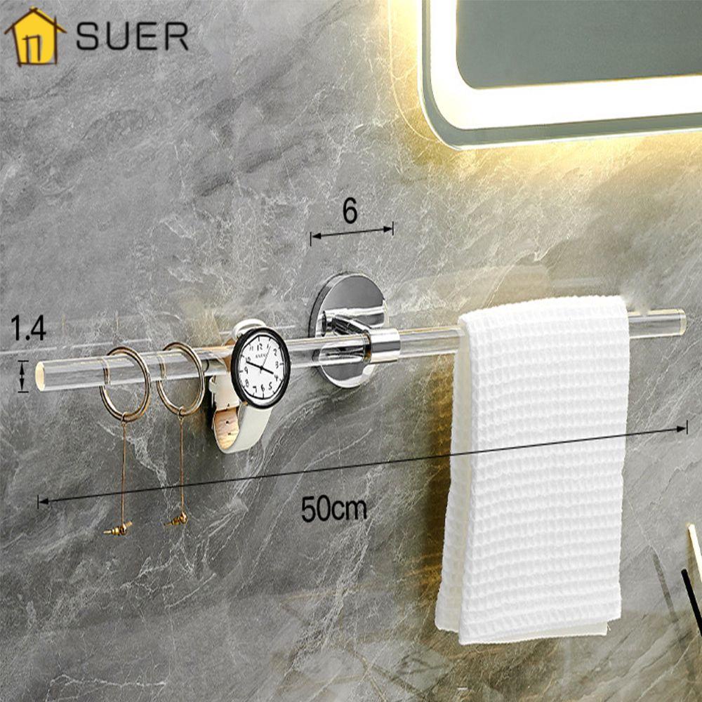 SUENIN Giá Đỡ Khăn Tắm Có Thể Điều Chỉnh Tiện Dụng