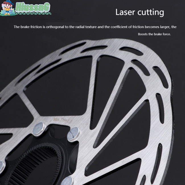 Má Phanh Xe Đạp Kèm Vỏ Bảo Vệ 140mm / 160mm / 180mm / 203mm Bằng Thép Không Gỉ