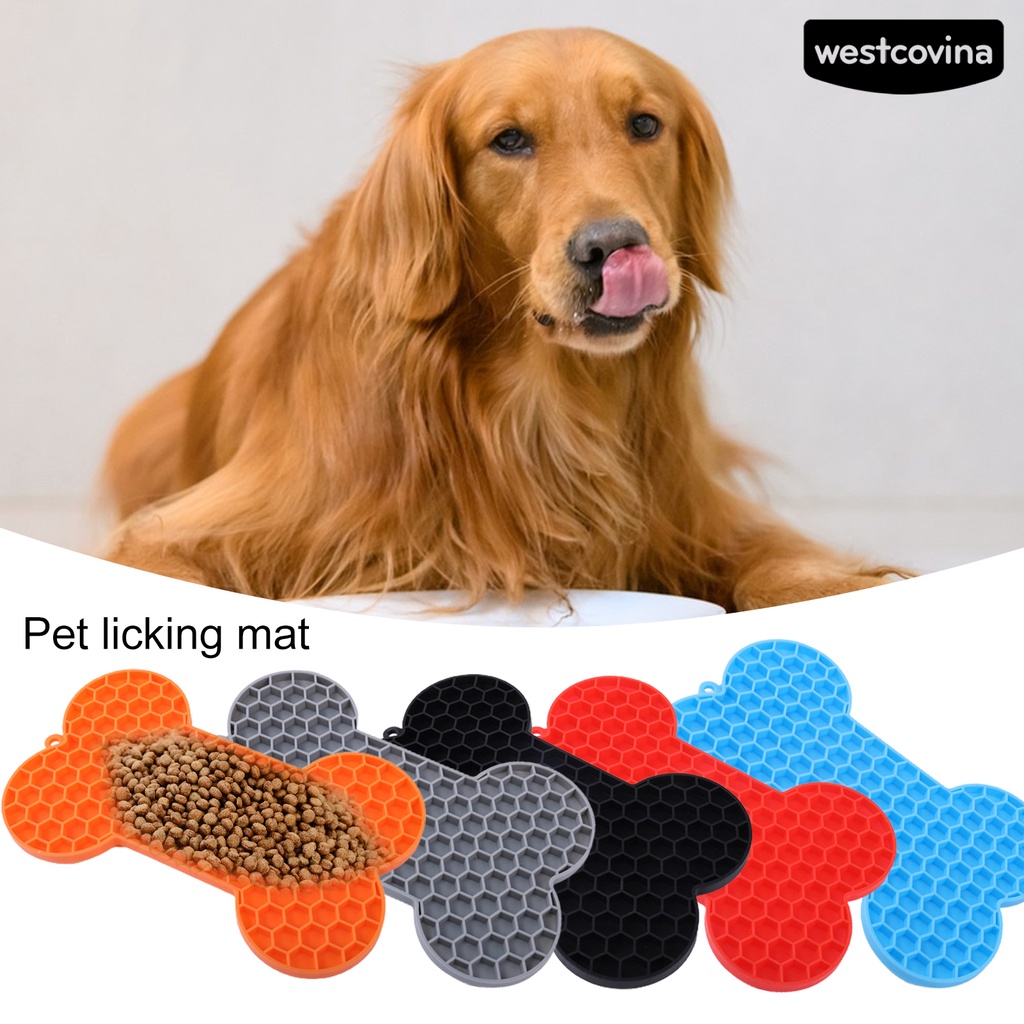 [COD]♞Thảm Lót Thức Ăn Hình Khúc Xương Chống Kẹt Tay Giúp Giảm Căng Thẳng Dành Cho Thú Cưng