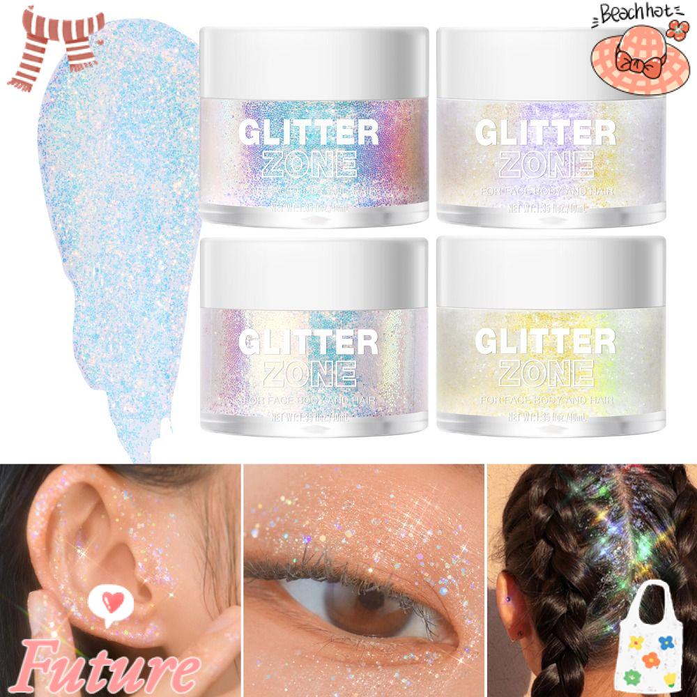 FUTURE Phấn Bắt Sáng Ánh Nhũ Lấp Lánh Bền Màu Dài Lâu