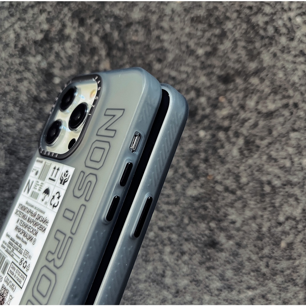 Ốp Điện Thoại IMD Màu Đen Trong Suốt Chống Sốc Cho IPhone 14 13 12 11 Pro Max