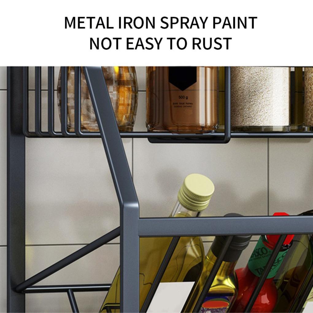 Giá Đứng Đựng Lọ Gia Vị Tiện Dụng Cho Nhà Bếp