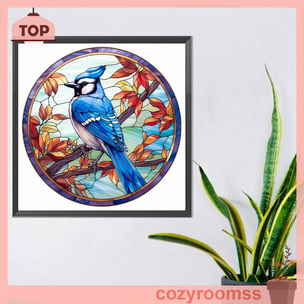 Tranh Đính Đá Kim Cương Toàn Bộ 5D DIY Hình Vẽ Bánh Tanager