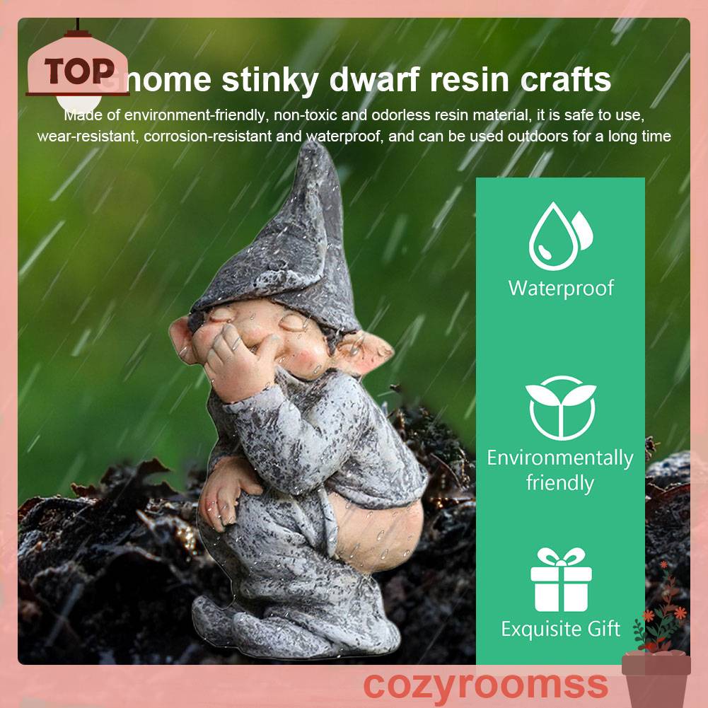 Mô Hình Nhân Vật Truyện Tranh 3D Sáng Tạo Trang Trí Ban Công / Sân Vườn